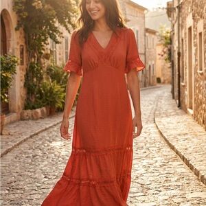 Sofia by Sofia Vergara Red Maxi Dress